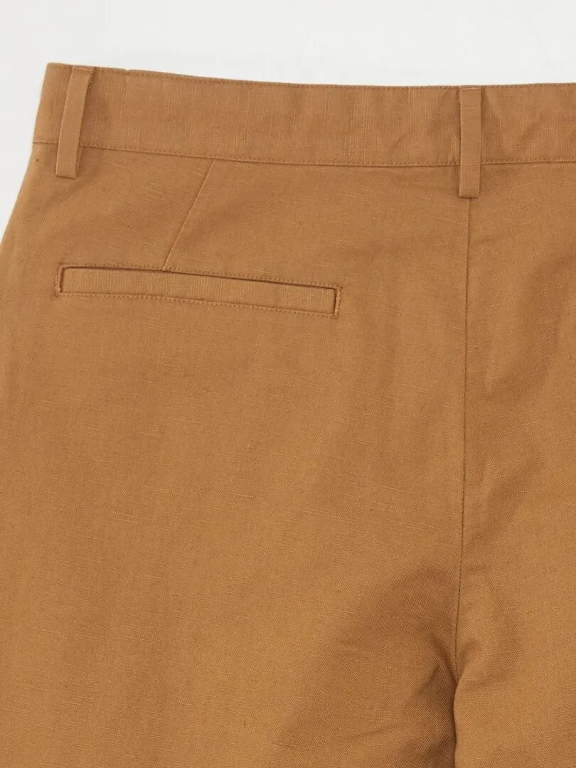 PANTALóN CHINO RECTO  BEIGE