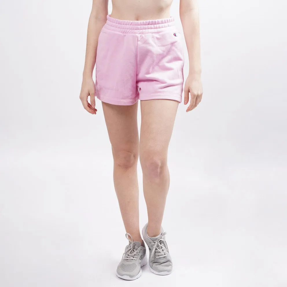 Pantalón corto CHAMPION Short mujer cintura elástica SHORTS Pink Ref. 113938 rosa palo