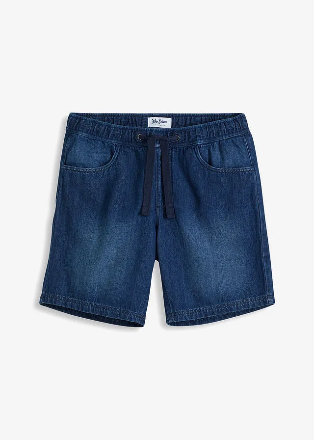 Pantalón corto vaquero Azul oscuro denim