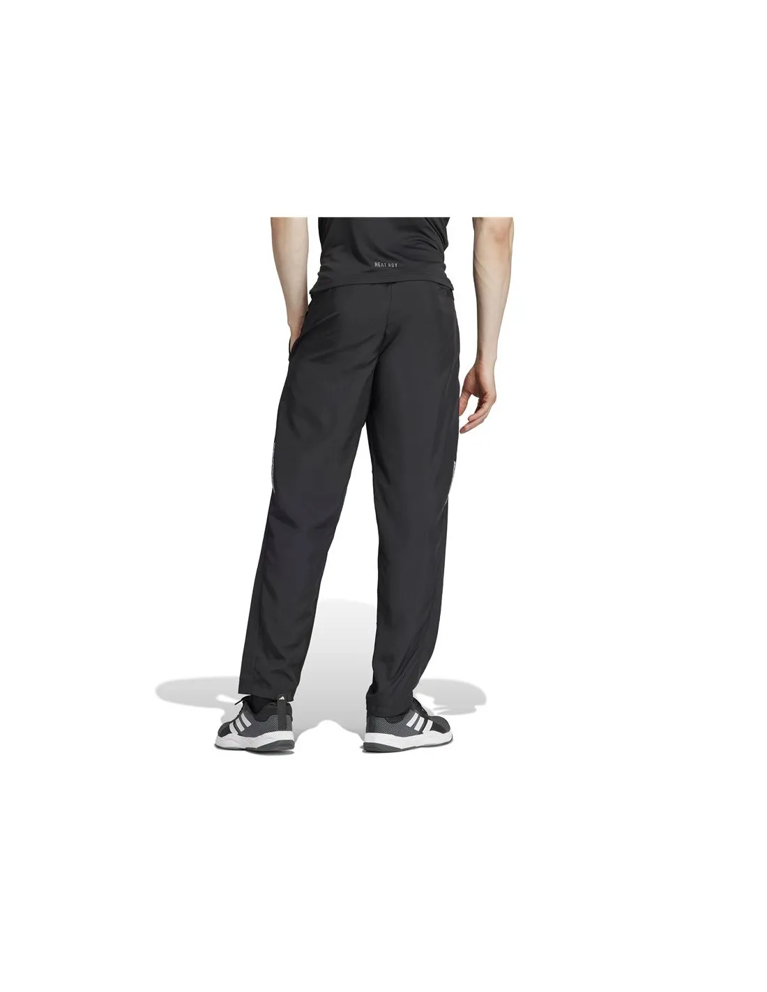 Pantalón de Fitness adidas Essentials Gym+ Woven Hombre Negro