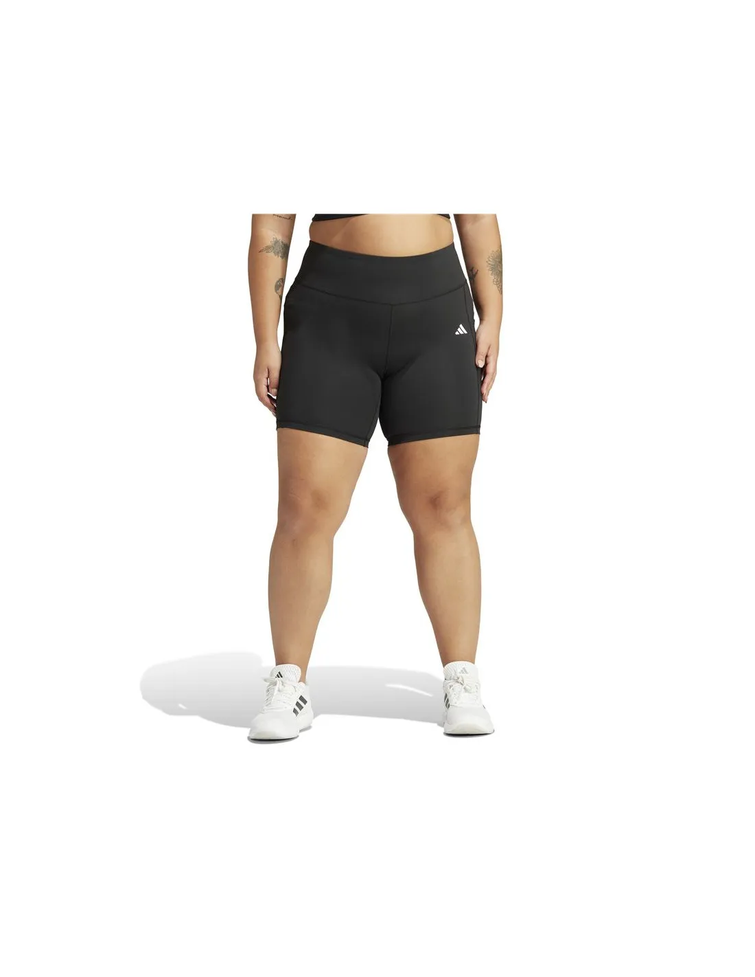 Pantalón de Fitness adidas Essentials Opt St 7In Ps Mujer Negro
