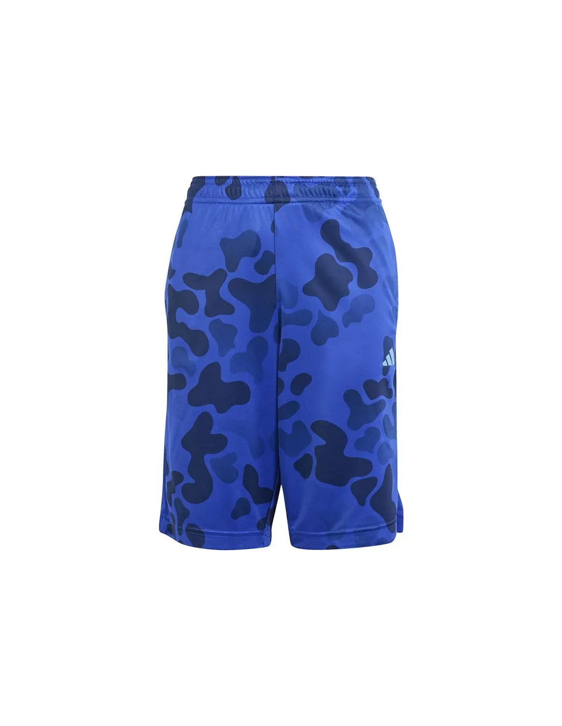 PANTALóN DE FITNESS ADIDAS ESSENTIALS TRES AOP SH INFANTIL AZUL