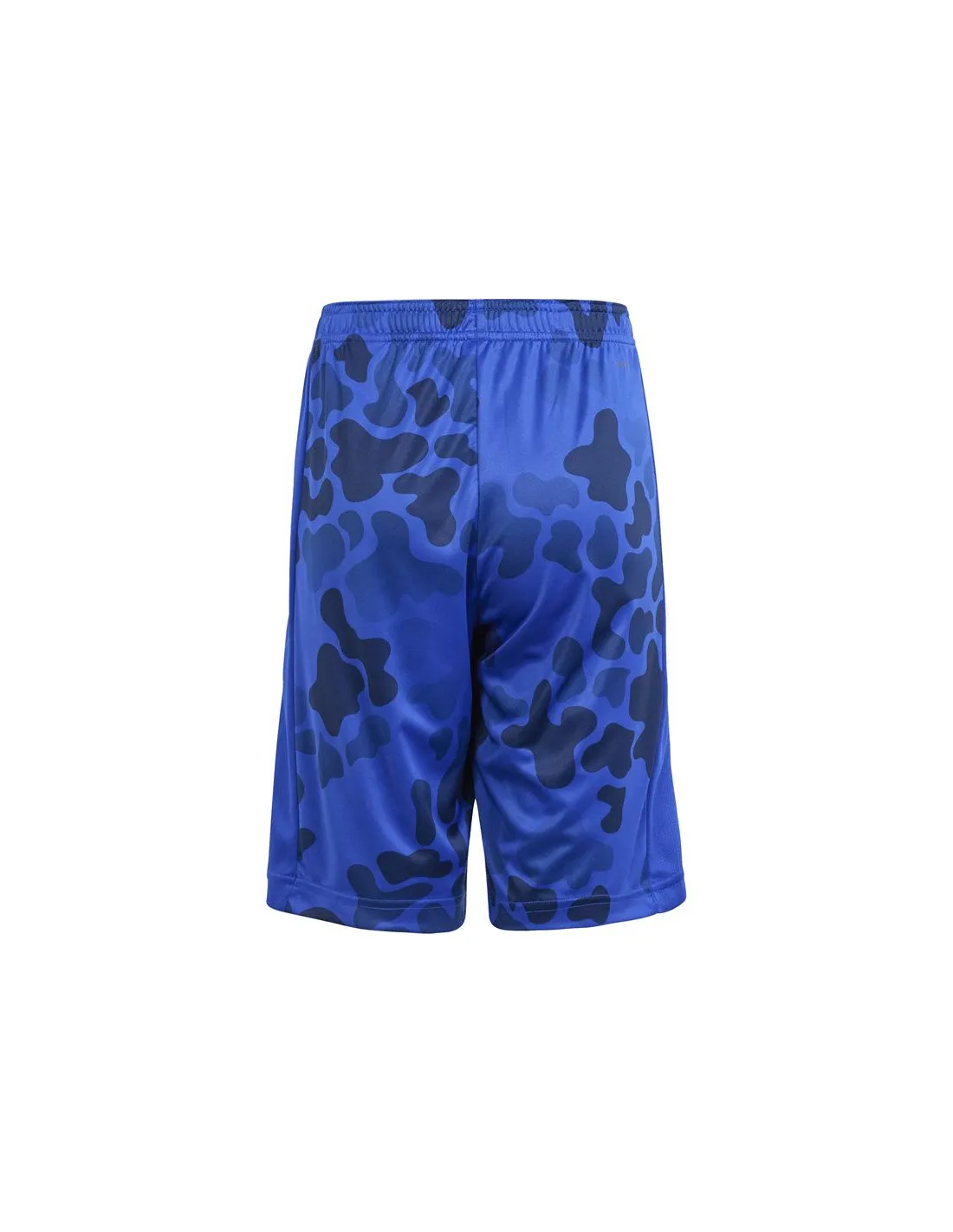 PANTALóN DE FITNESS ADIDAS ESSENTIALS TRES AOP SH INFANTIL AZUL