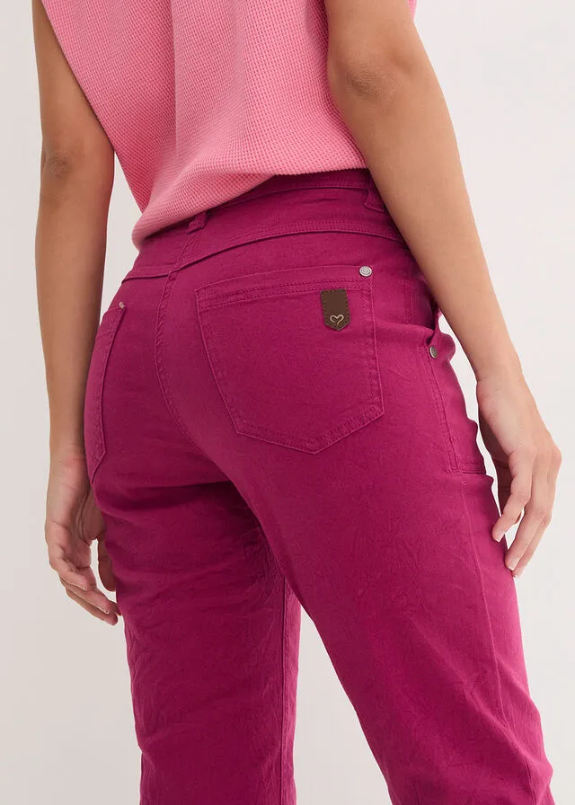 Pantalón elástico Violeta