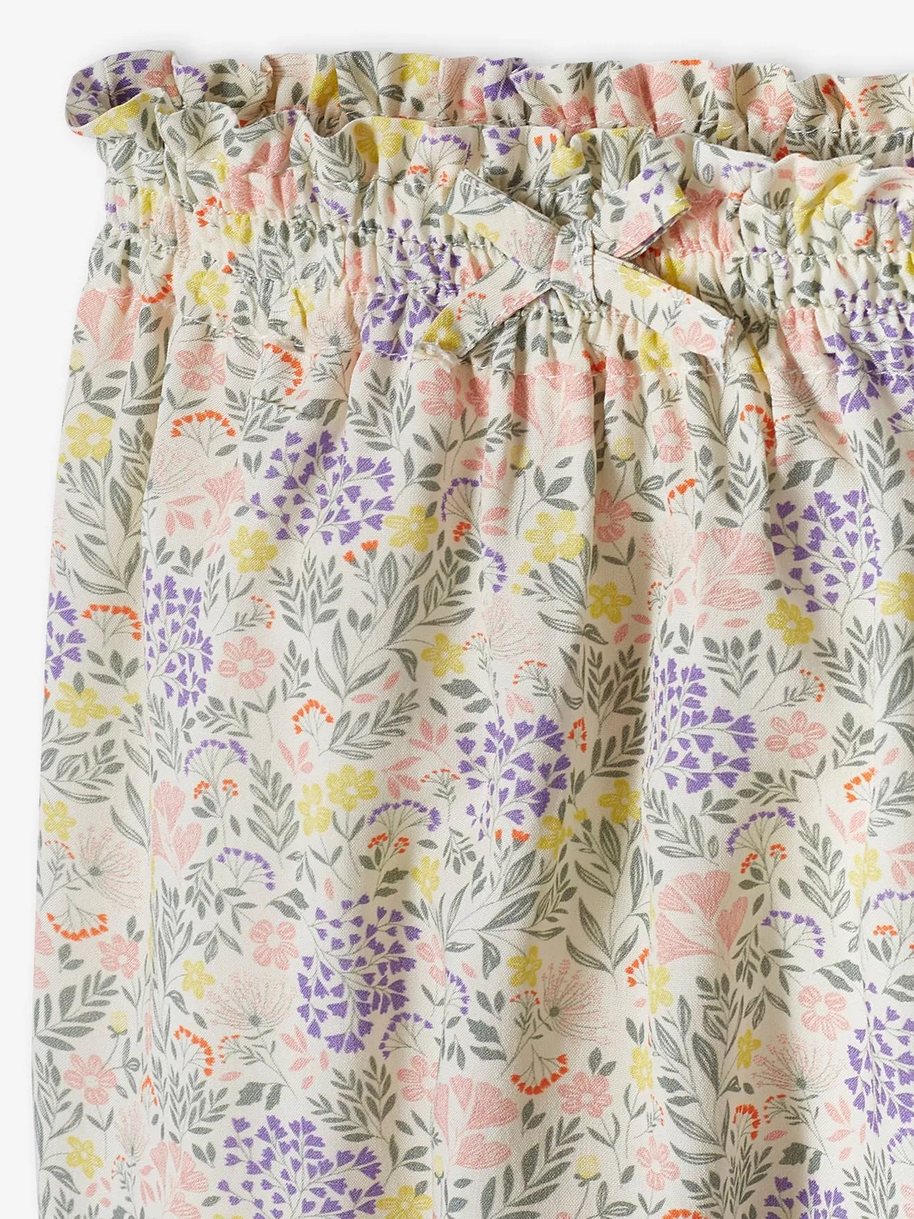 Pantalón vaporoso estampado para bebé
