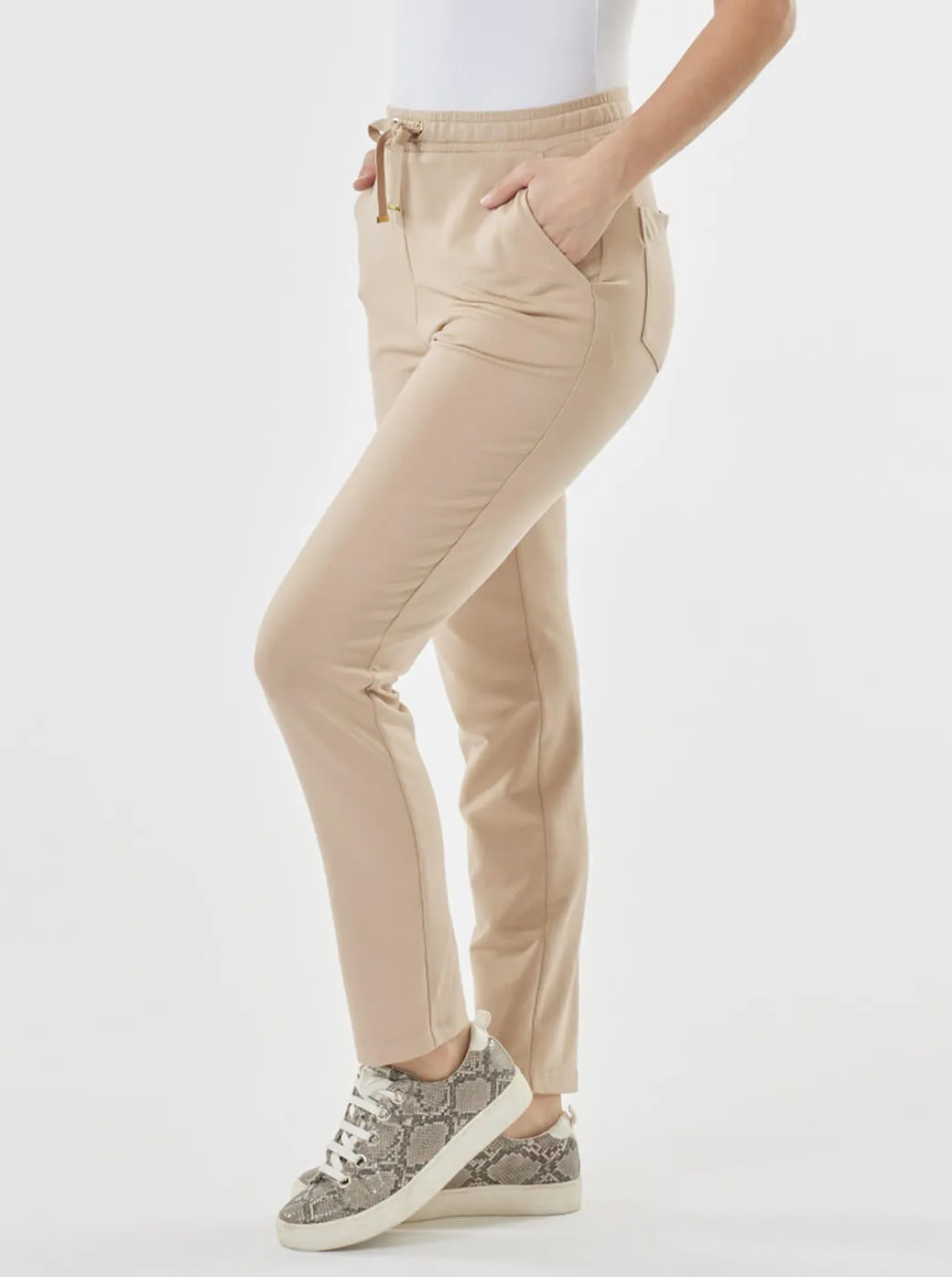 Pants beige con forro Comfort