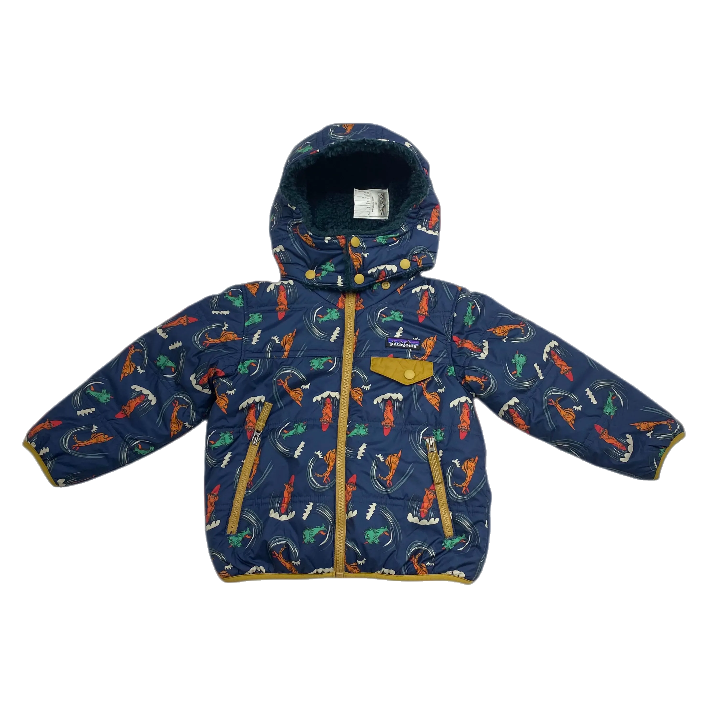 PARKA BEBé REVERSIBLE TRIBBLES HOODY  USADO