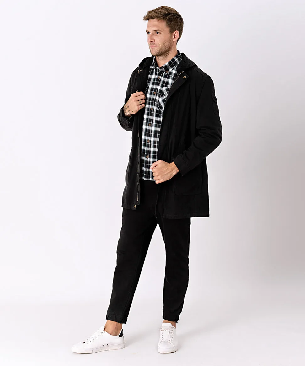 PARKA OI23 NEGRO