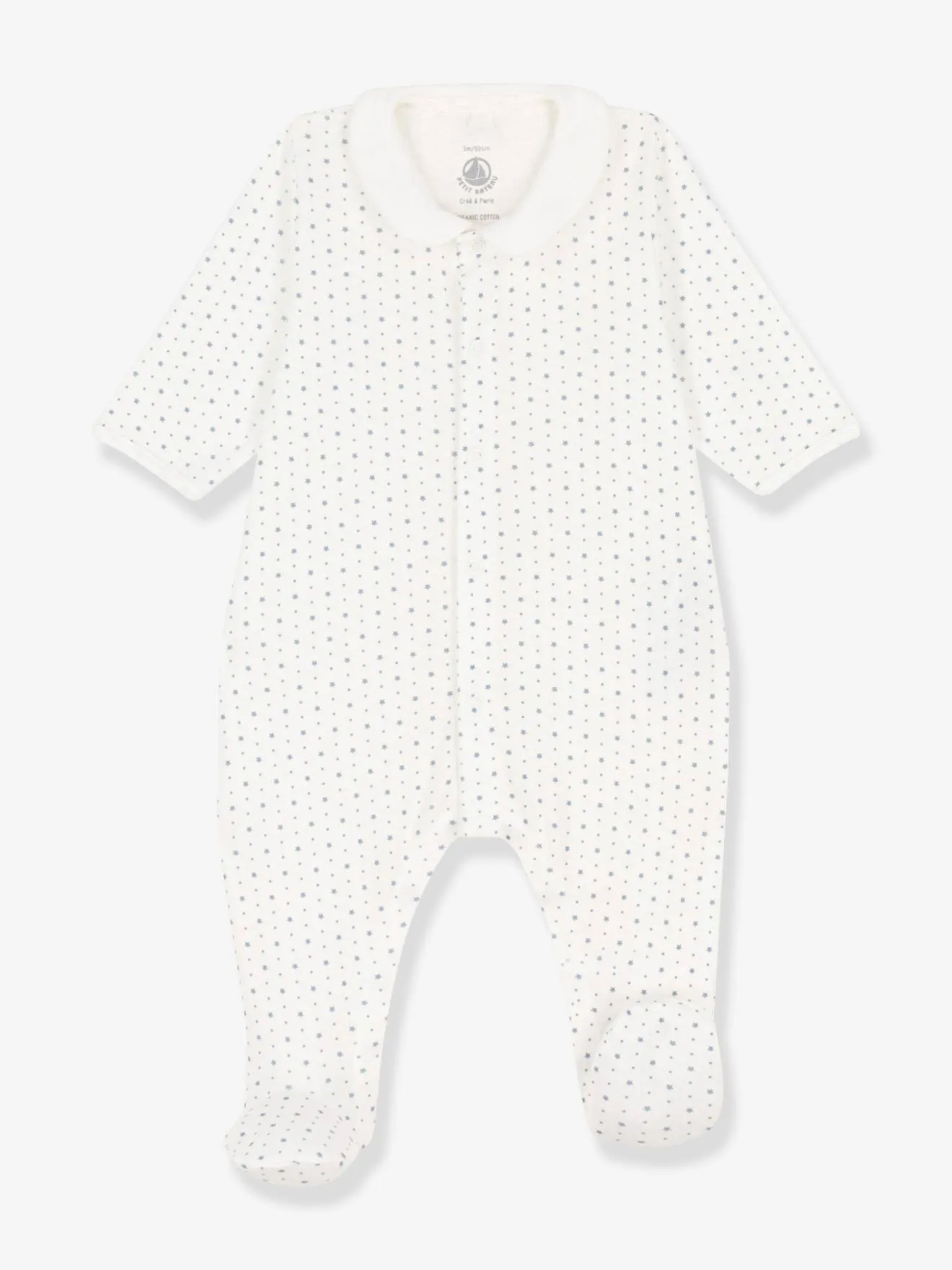 Pelele de algodón orgánico PETIT BATEAU