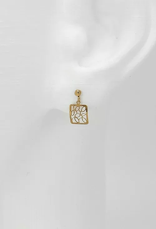 Pendientes colgar oro 18K 146_L051