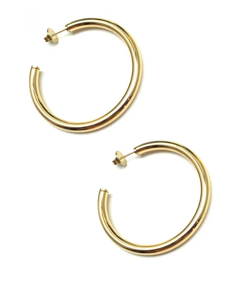 PENDIENTES DE MUJER DE AROS DORADOS QUE PODRAS LLEVAR TODO EL DIA