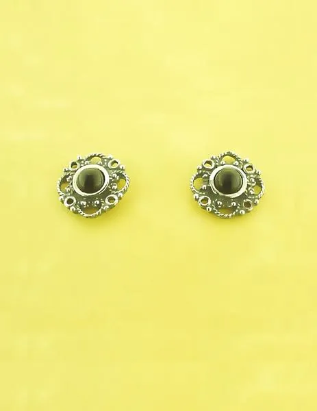pendientes fink filigranas azabache