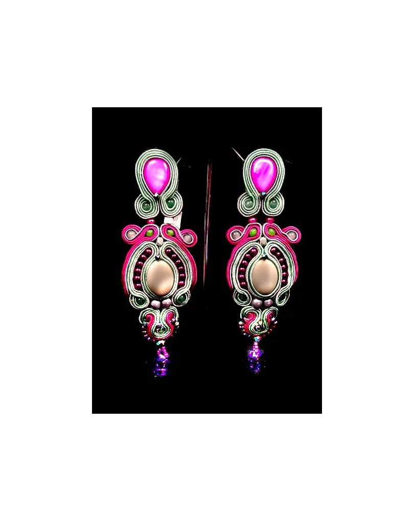 PENDIENTES FLAMENCA  DESFILES Y PASARELAS