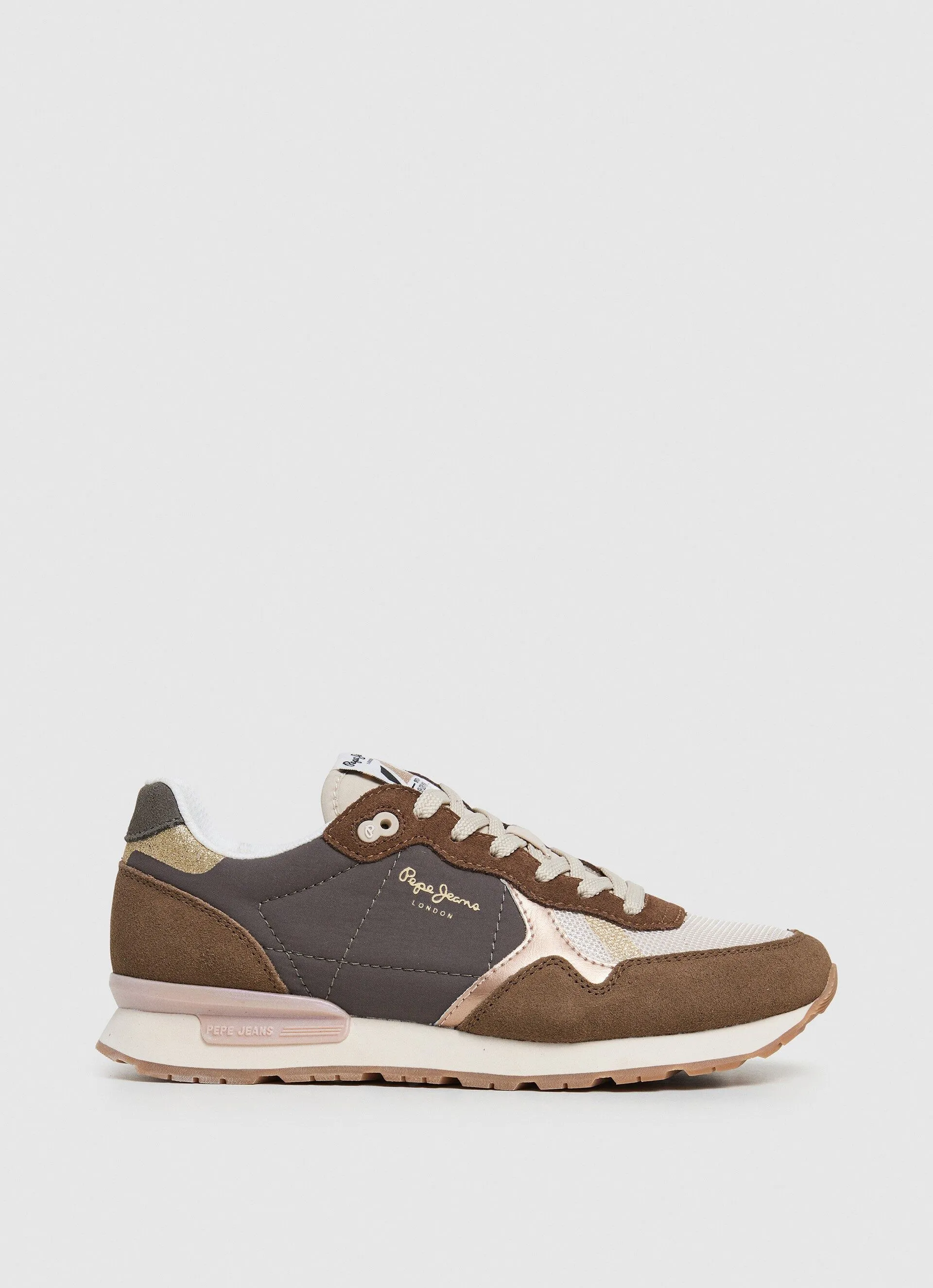 Pepe Jeans Zapatilla running retro Brit Mixt