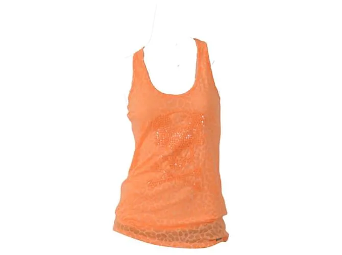Philipp Plein Tops Naranja 