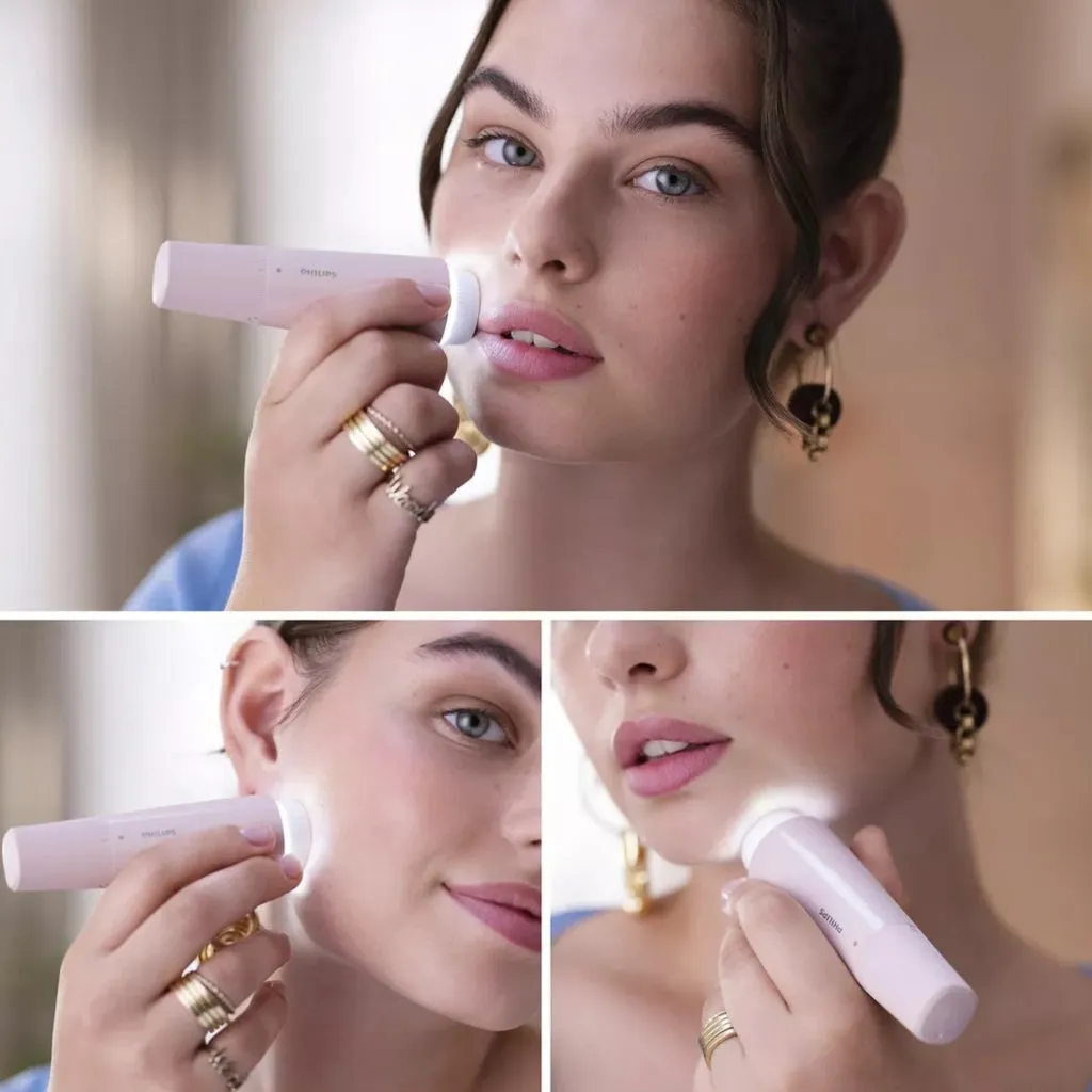 Philips Depiladora Inalámbrica Facial, BRR45400