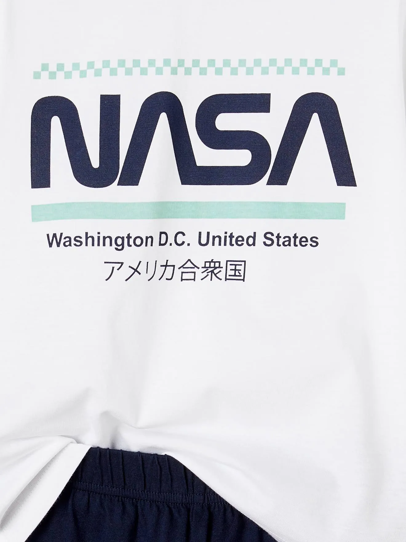 Pijama con short NASA® bicolor