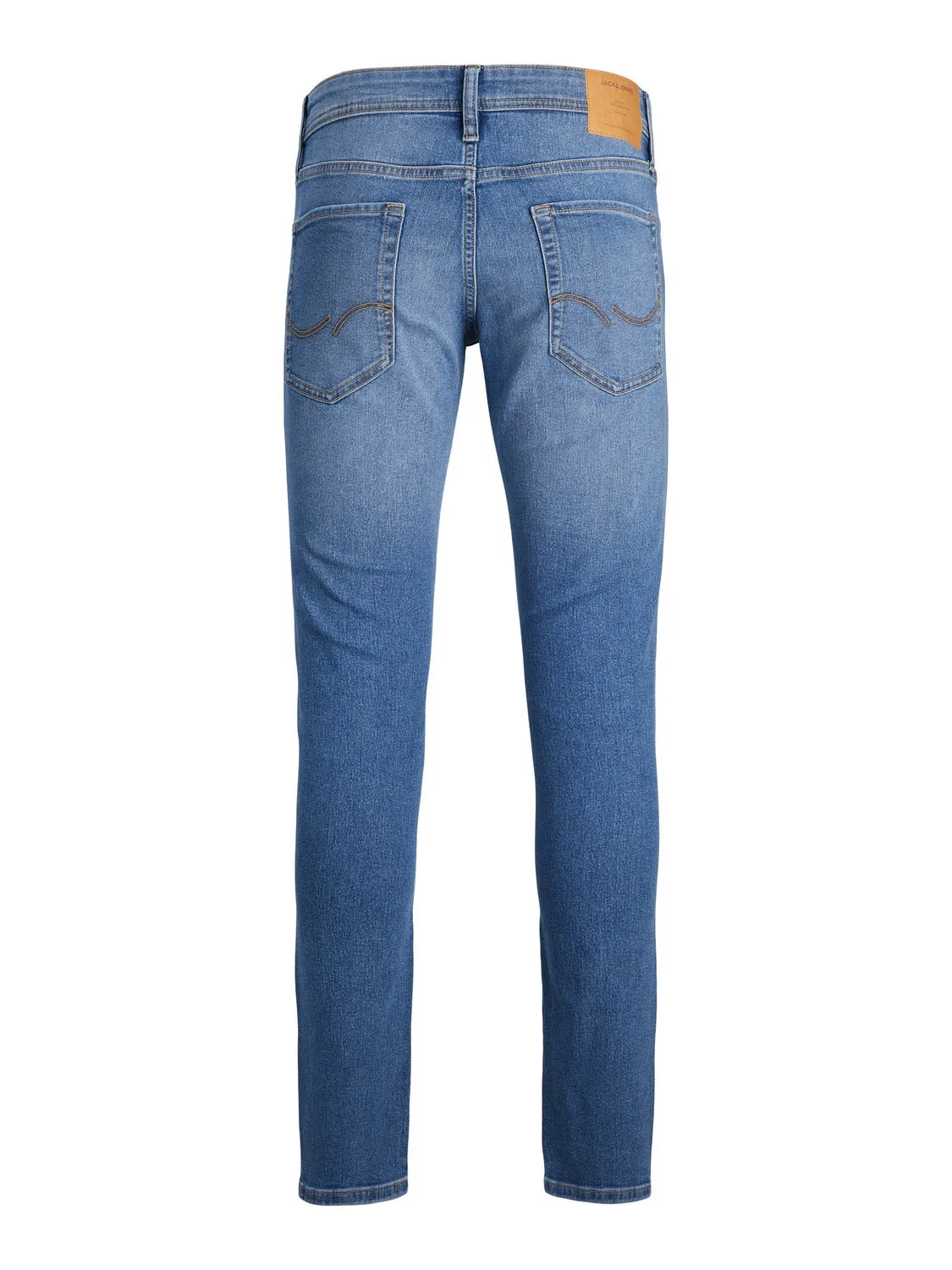 Plus Size JJIGLENN JJORIGINAL MF 071 PLS Vaqueros de corte slim | Azul intermedio | Jack & Jones®