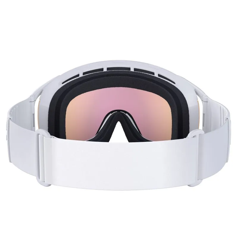 Poc Zonula Clarity Mask (blanco hidrógeno/naranja)