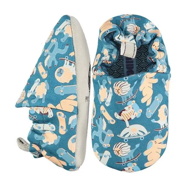 Poco Nido Mini Shoes Skateboarding Larkspur (Suela de ante)
