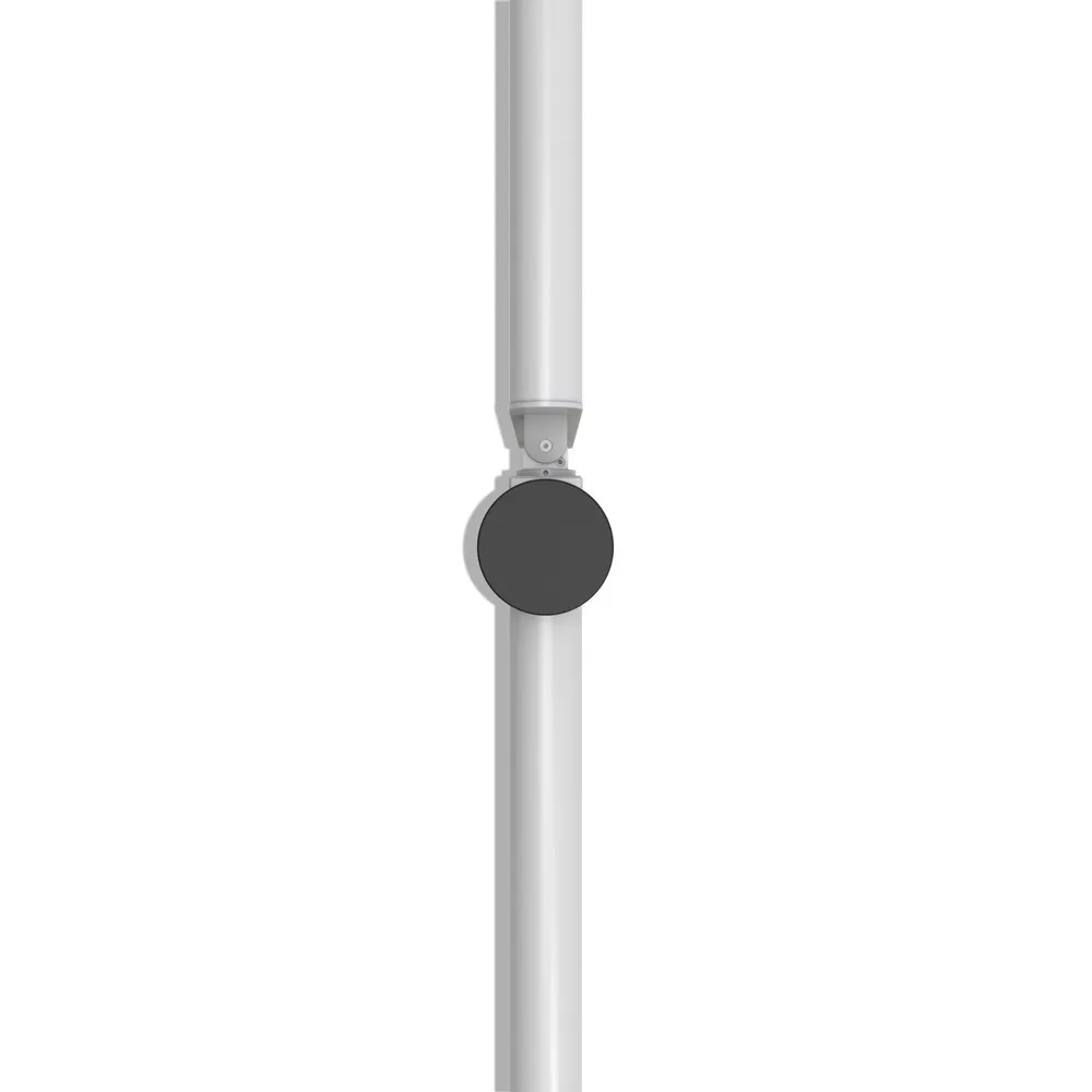 poste de puerta batiente para rieles de seguridad «Delta», Ø 110 mm, altura 1200 mm