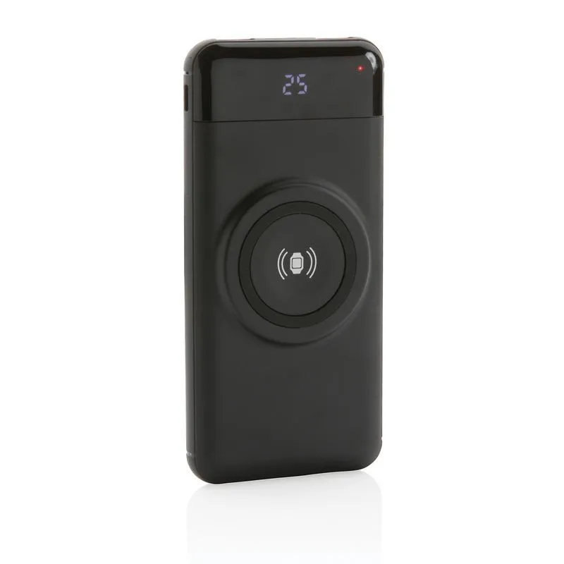 Powerbank inalámbrico de 10.000 mah y con cargador de reloj