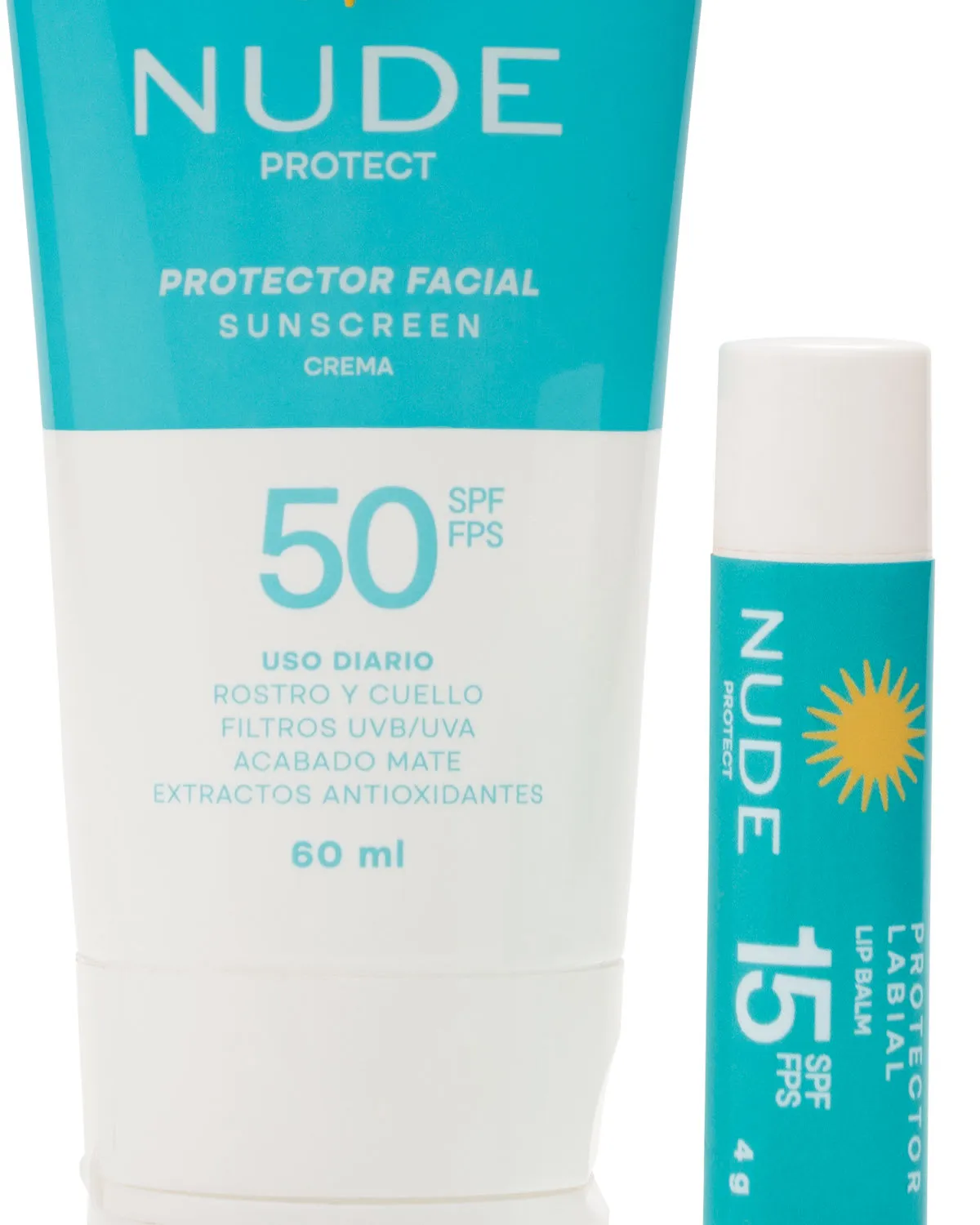 Protector Facial SPF50 + Gratis Bálsamo Labial SPF15