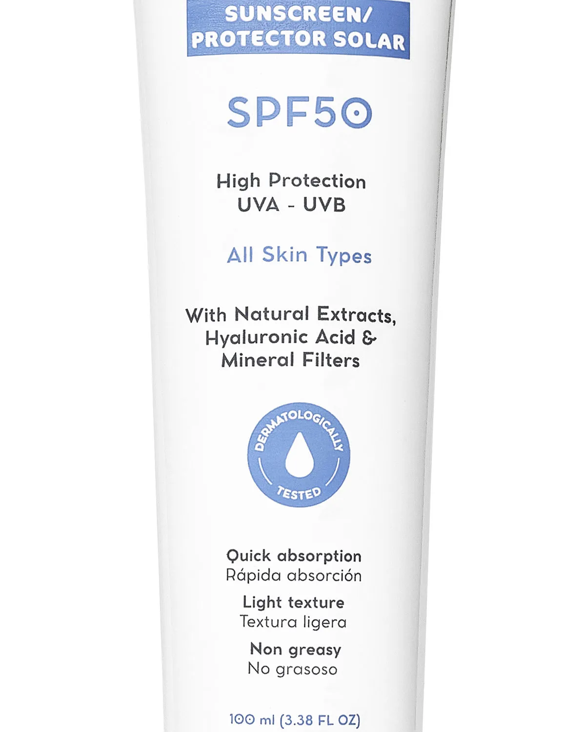 Protector Solar Facial y Corporal SPF 50