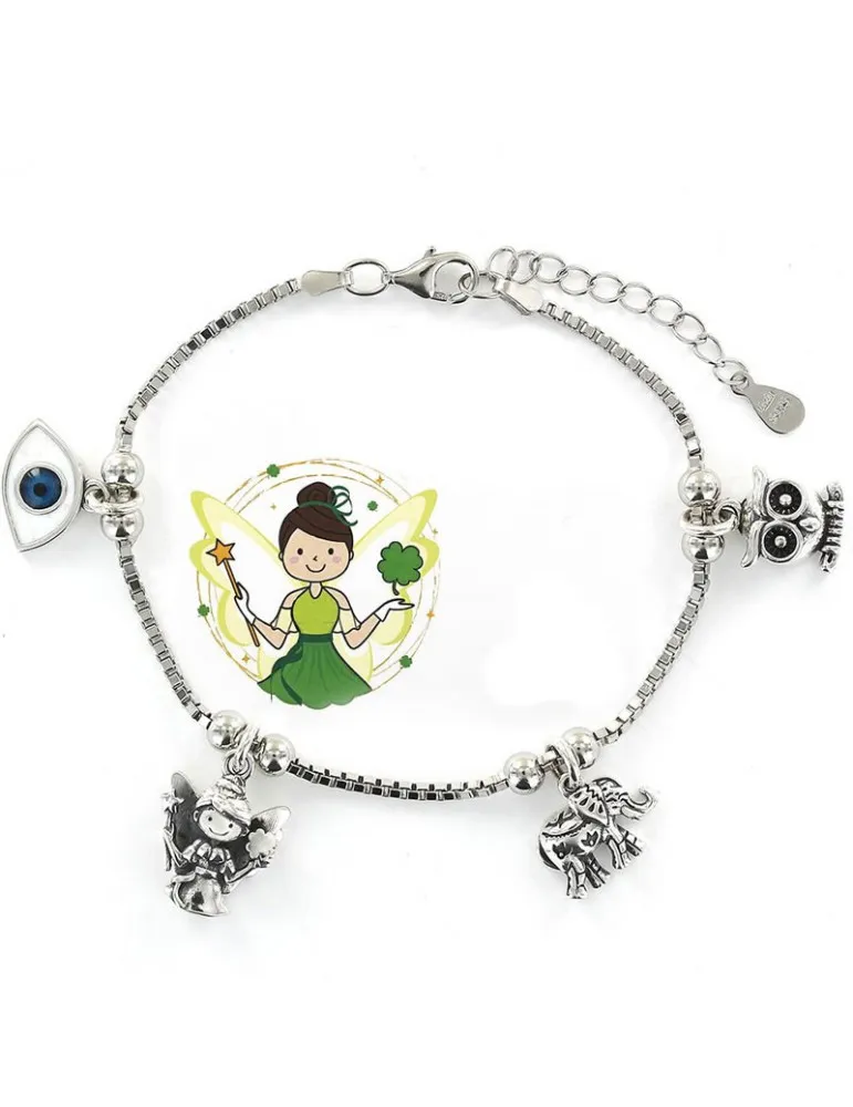 Pulsera de las Hadas Suerte PLATA