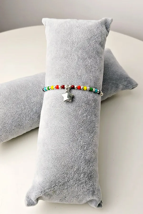Pulsera Estrella Plateada