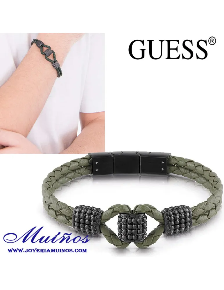 Pulsera Guess hombre Hero cordón