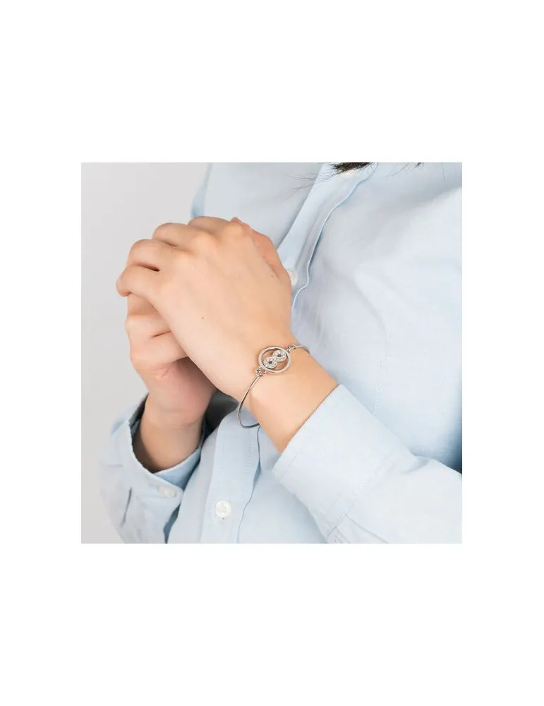 Pulsera Lotus Style Mujer Acero Infinito LS2014