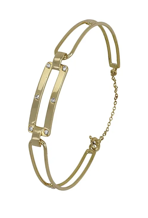 PULSERA ORO 18 KTES CON DIAMANTES 038_LO02612MY3