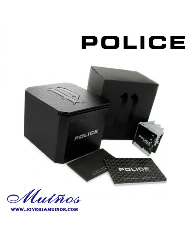 Pulsera Police Chicago acero.