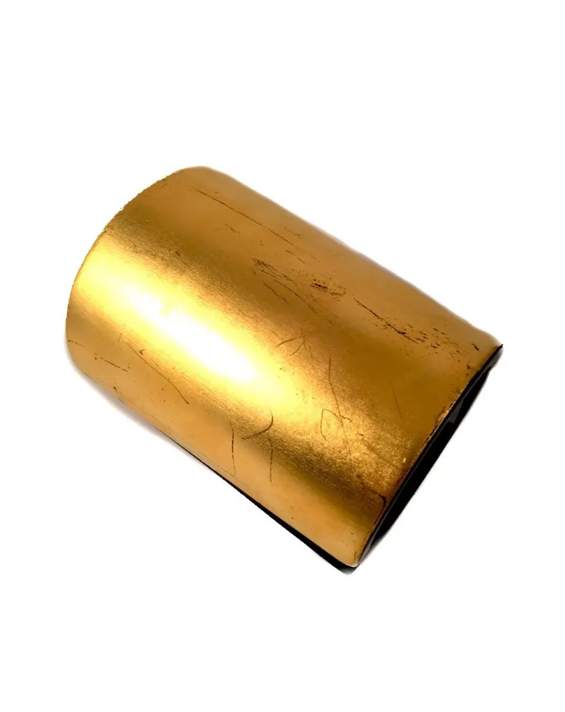 PULSERAS ETNICAS EN MADERA DE EBANO Y PAN DE ORO