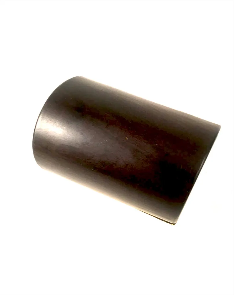 PULSERAS ETNICAS EN MADERA DE EBANO Y PAN DE ORO