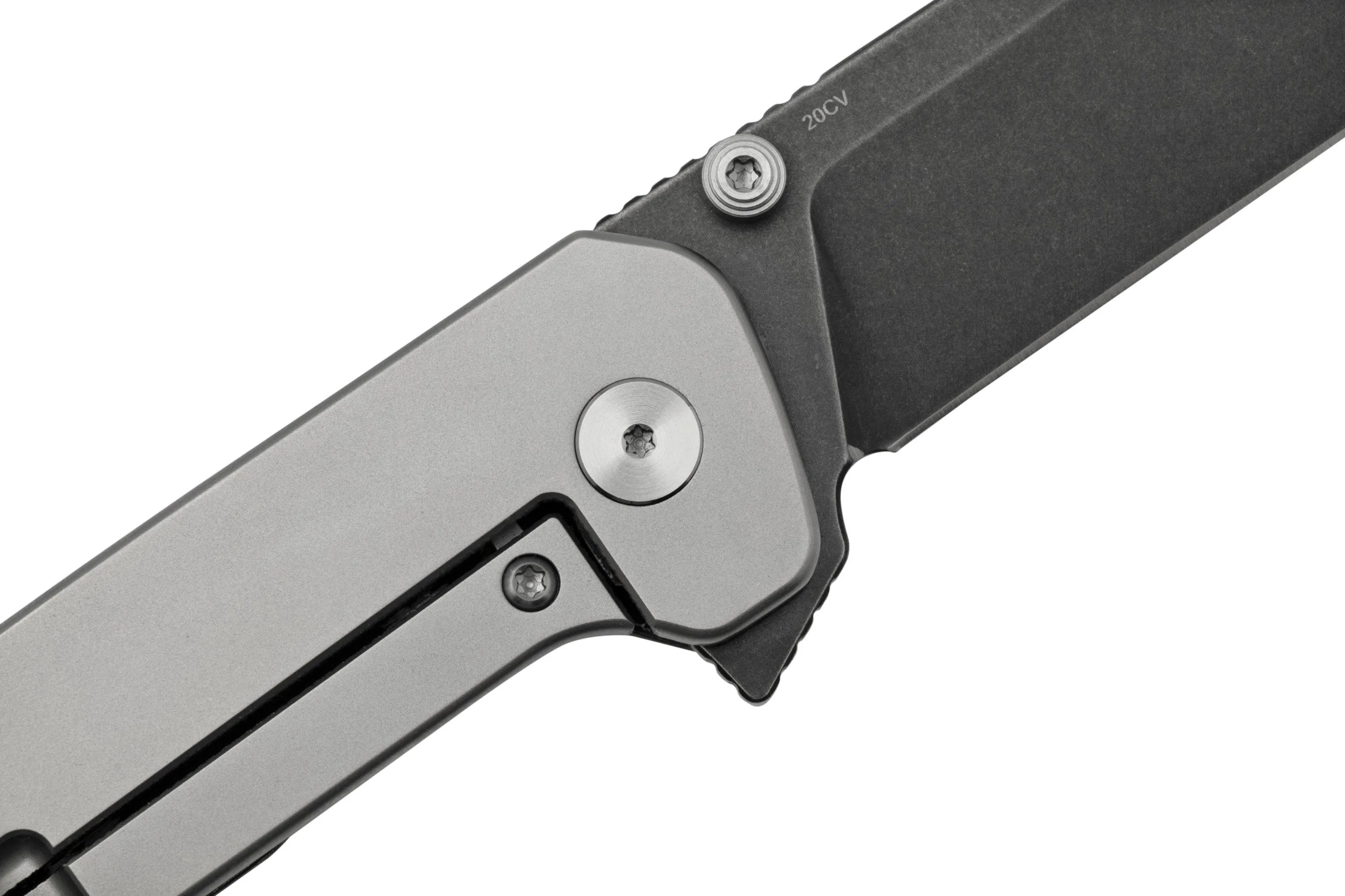 QSP KNIFE PENGUIN XL QS130XLD2, BLACKWASHED 20CV, ALUMINUM FOIL CARBON FIBRE NAVAJA