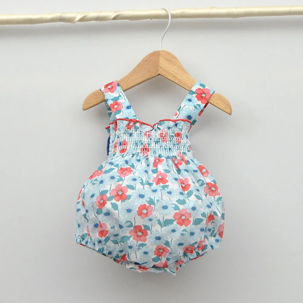 Ranita bebé Abril punto Smock