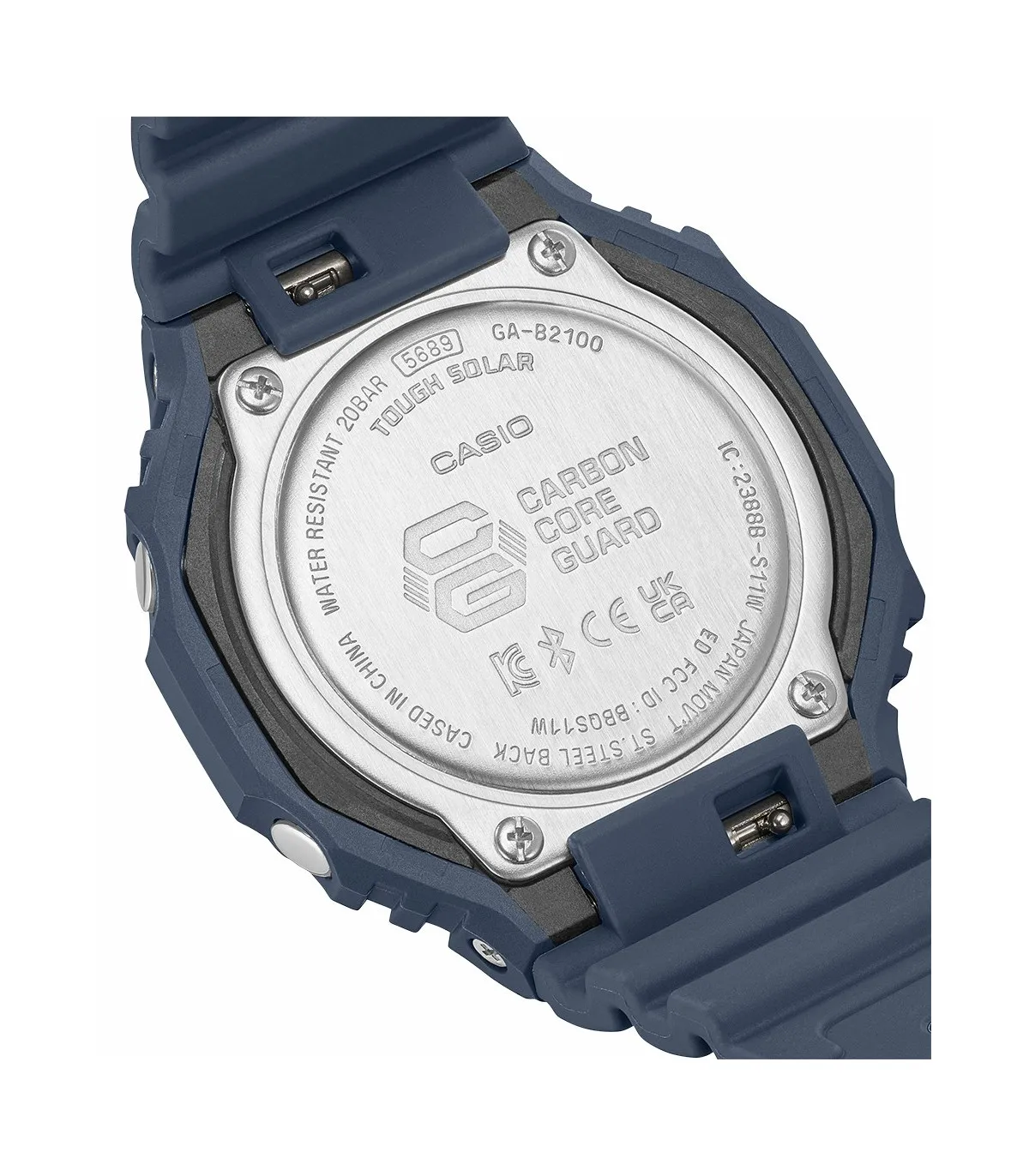 RELOJ CASIO HOMBRE GSHOCK AZUL OSCURO  GAB21002AER