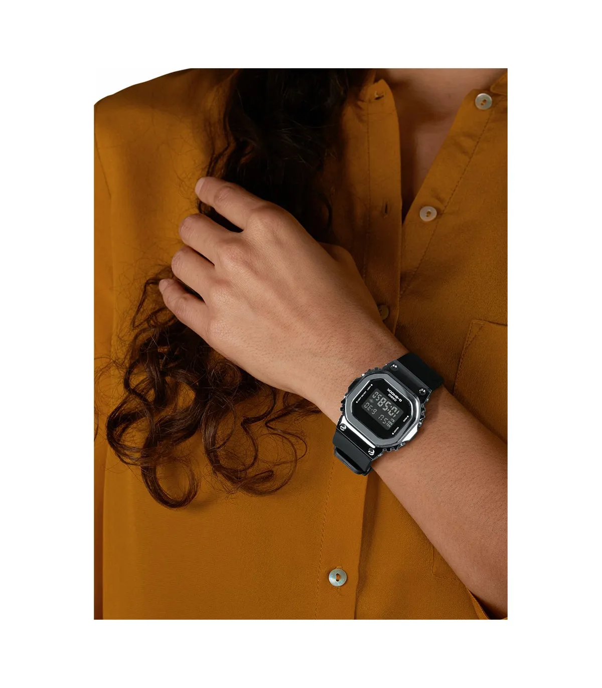 RELOJ CASIO HOMBRE GSHOCK NEGROGRIS  GMS56001ER