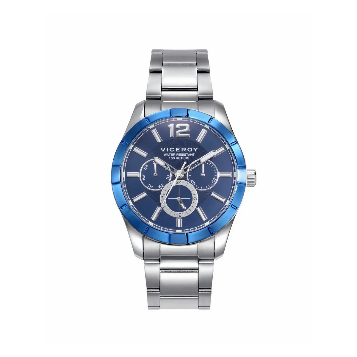 RELOJ DE HOMBRE MAGNUM, CAJA BICOLOR Y BRAZALETE DE ACERO  VICEROY