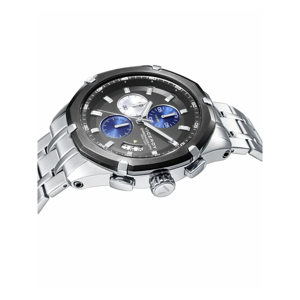 RELOJ DE HOMBRE MAGNUM CAJA Y BRAZALETE DE ACERO  VICEROY