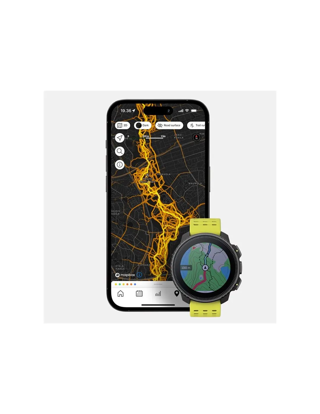 Reloj Deportivo Suunto Vertical Negro Lima