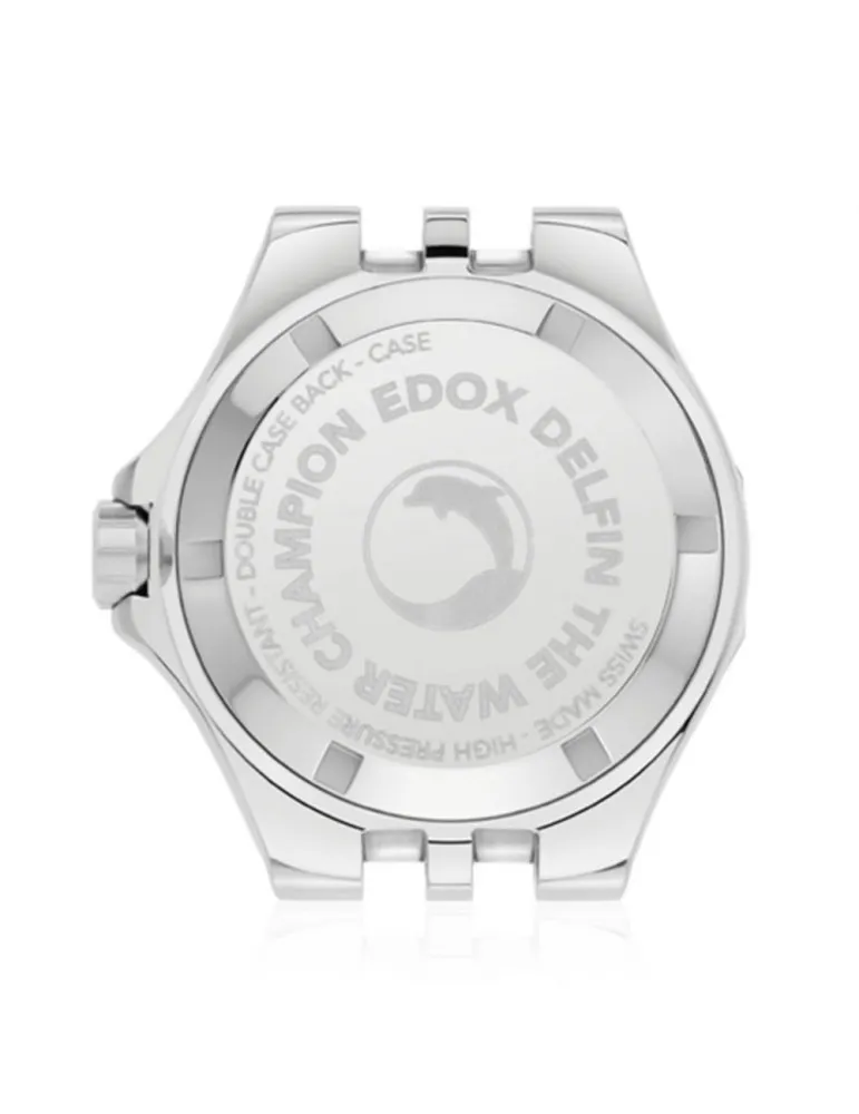 Reloj Edox Delfin Swiss Made Hombre 300 metros