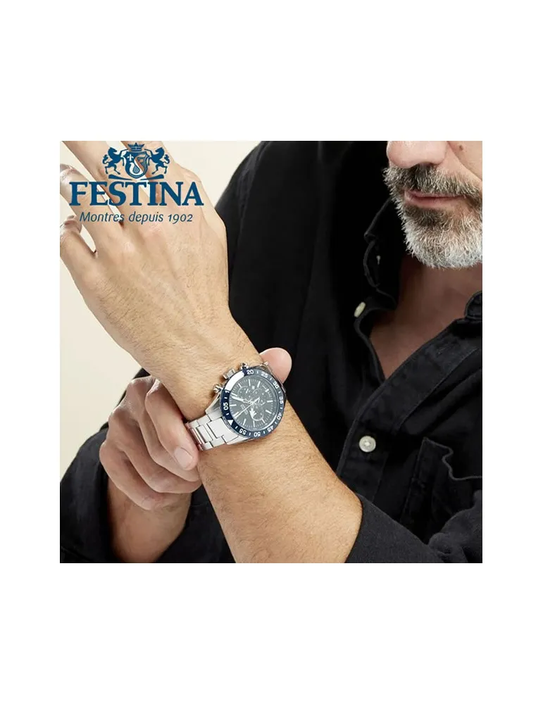 Reloj Festina Hombre Ceramic F20575 Azul