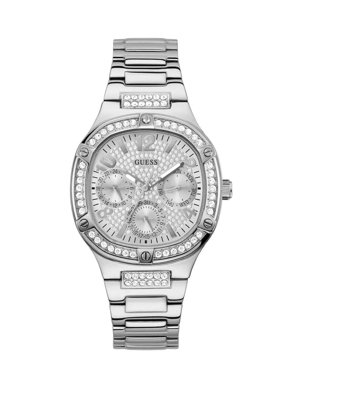 RELOJ GUESS DUCHESS PLATEADO  GW0558L1