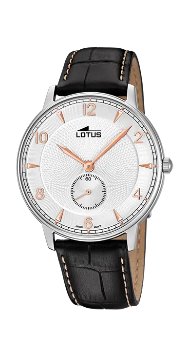 Reloj Lotus Caballero Plata/Negro L10134/D