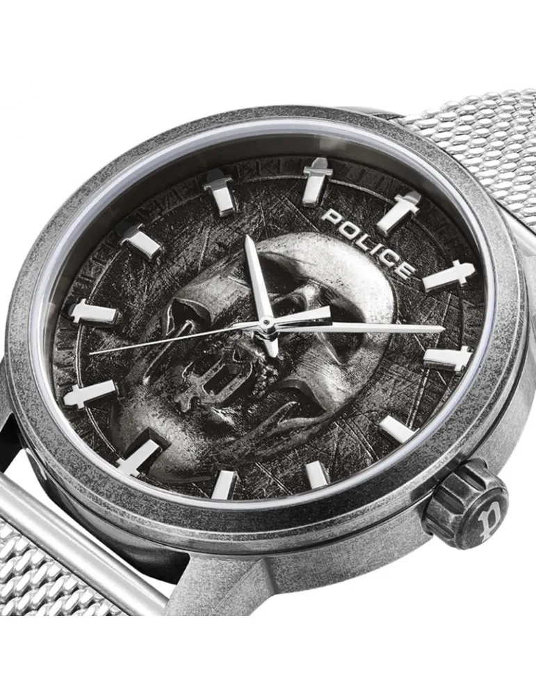 Reloj Police Hombre Raho Calavera