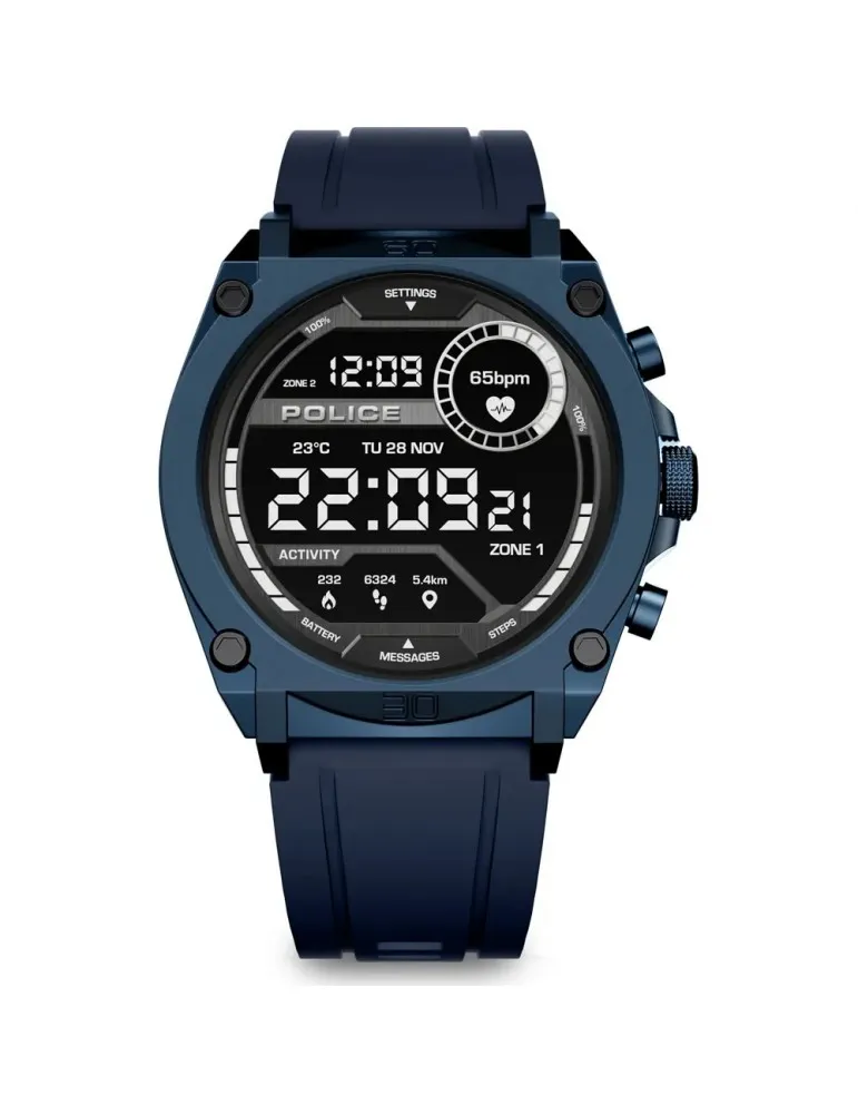 Reloj Smartwatch Police Hombre MyAvatar Azul