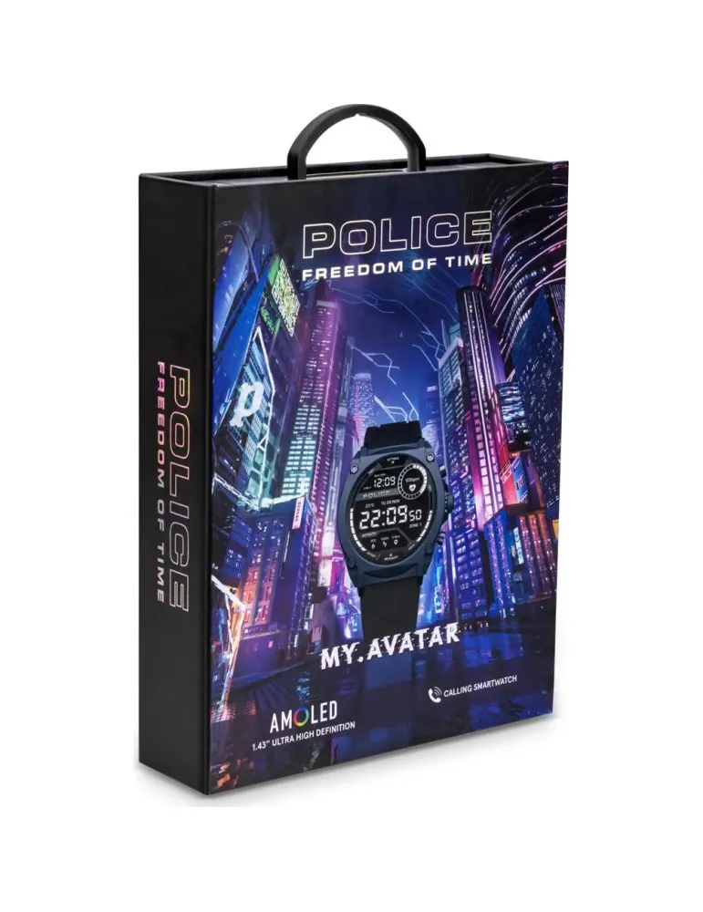 Reloj Smartwatch Police Hombre MyAvatar Azul